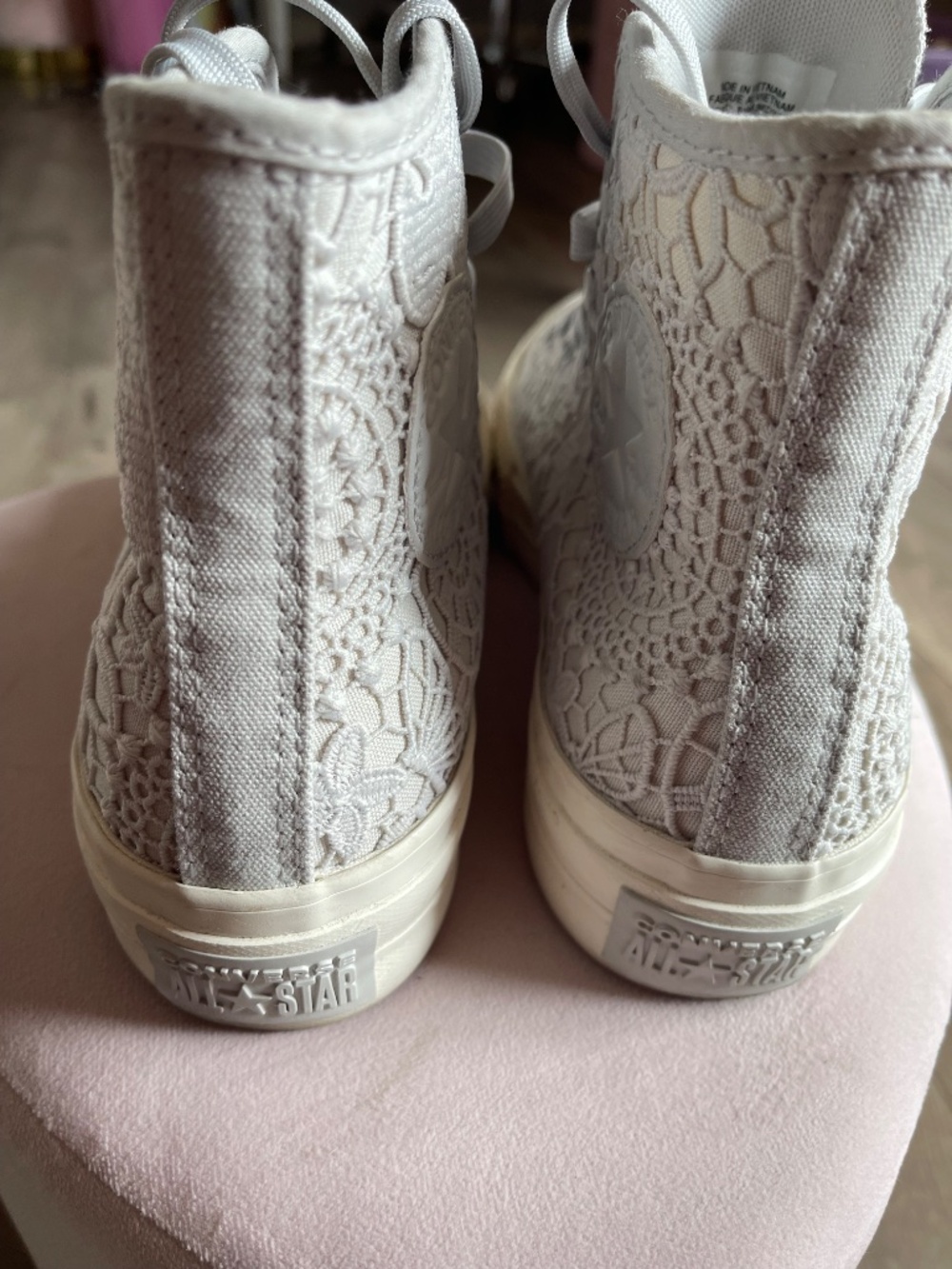 Gray Hightop Platform Converse - Final Markdown - Picture 4 of 7